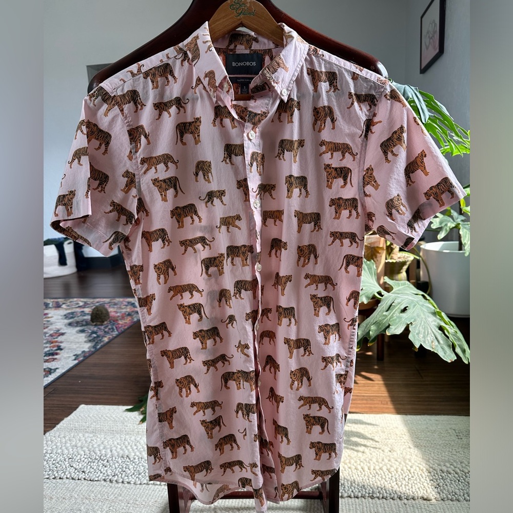 Bonobos tiger shirt - Picture 2 of 2